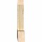 Ekena Millwork Portland Rough Sawn Timber Gable Bracket, Douglas Fir, 48"W x 26"H x 4"D x 6"F, 13/12 Pitch GBW048X26X0406POR00RDF - alternate 3